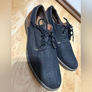George Denim men’s dressy shoes size 9.5 memory foam